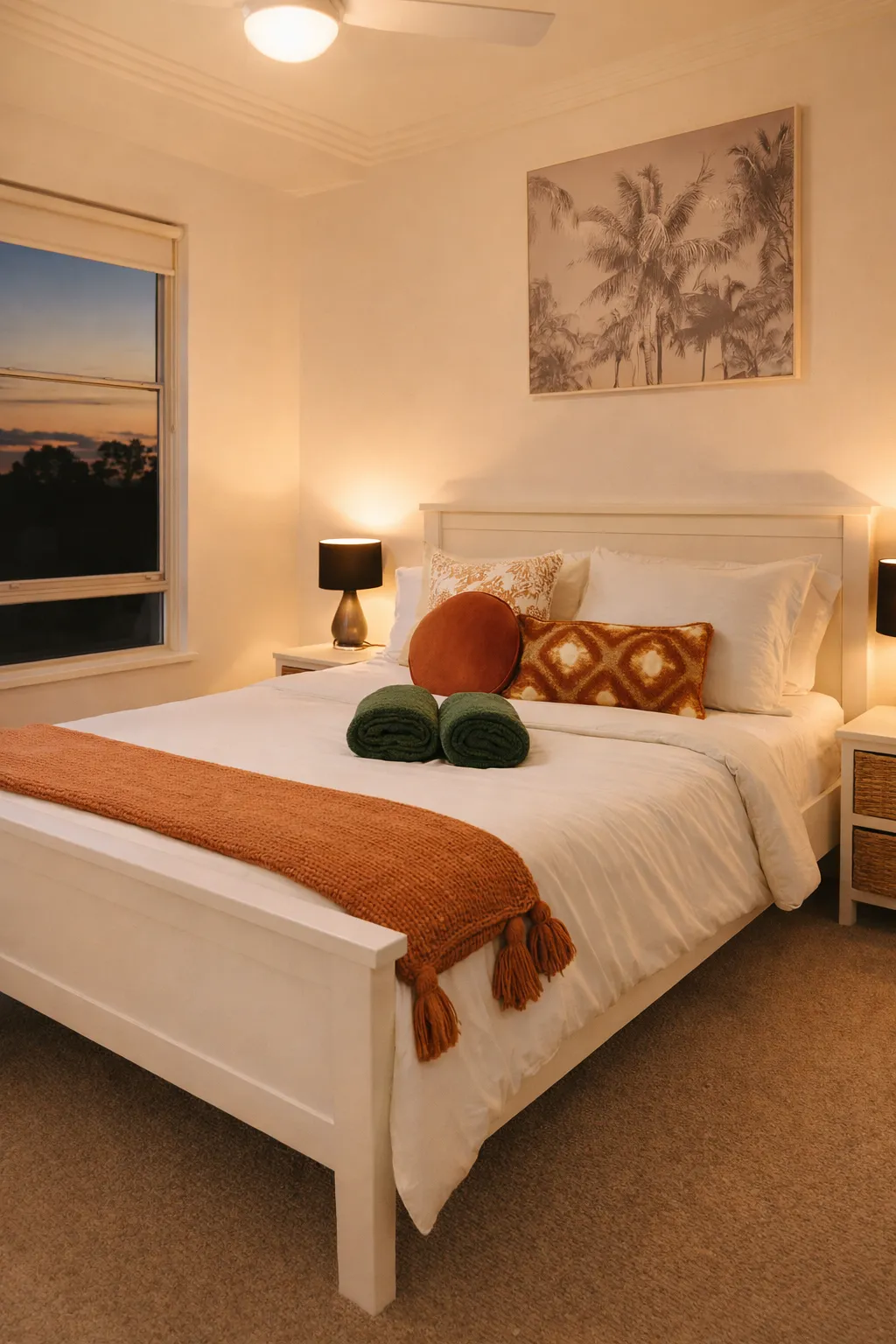 Master bedroom with ensuite
